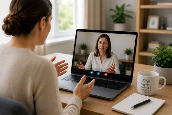 Image of online mediation Merthyr Tydfil book in NOW