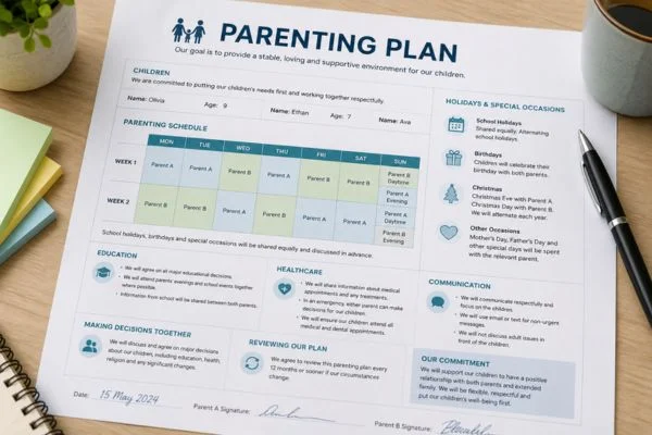 Understand parenting plans Merthyr Tydfil